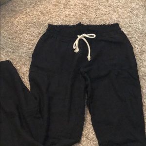 Black beach pants